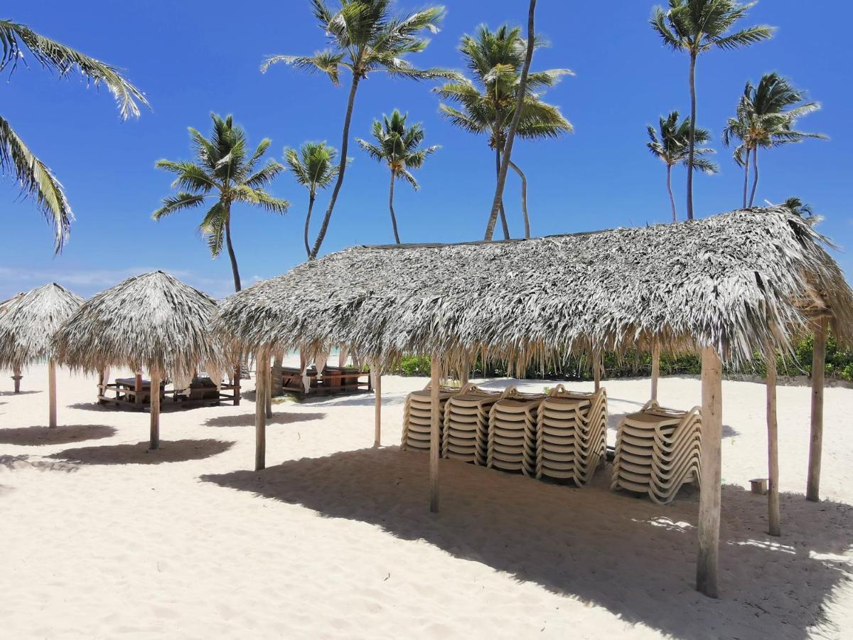 Sol Caribe Suites - Playa Los Corales - Beach Club, Wifi, Swimming Pool - Calle Aruba Пунта-Кана Экстерьер фото