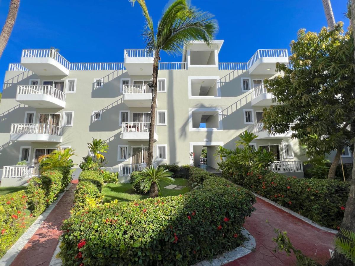 Sol Caribe Suites - Playa Los Corales - Beach Club, Wifi, Swimming Pool - Calle Aruba Пунта-Кана Экстерьер фото