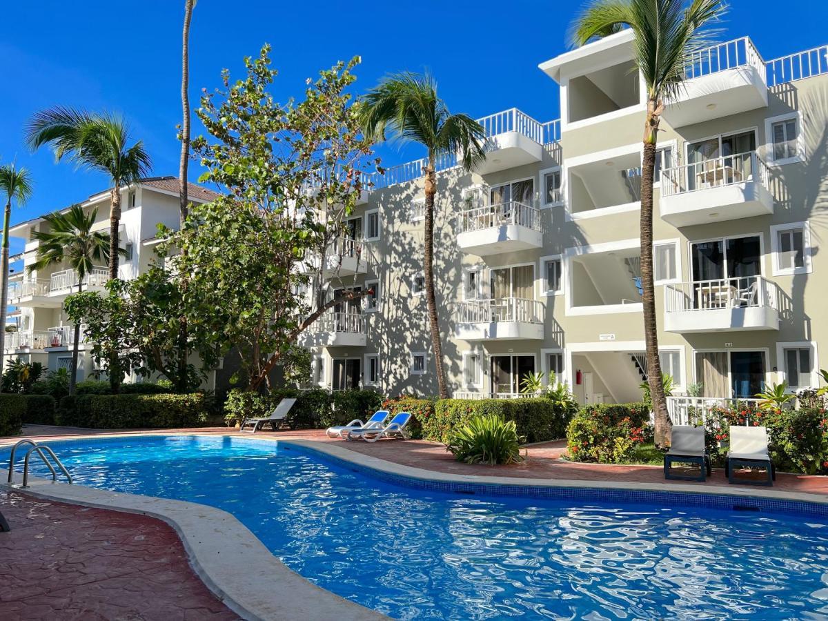 Sol Caribe Suites - Playa Los Corales - Beach Club, Wifi, Swimming Pool - Calle Aruba Пунта-Кана Экстерьер фото
